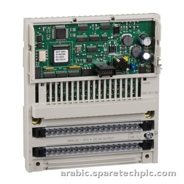 وحدة الإخراج التناظرية Schneider 170AAO12000 من سلسلة Modicon Momentum - 170AAO12000